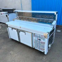 فرساندویچ۳ یخچال ایستاده تاپینگ کانترگرم هودصنعتی