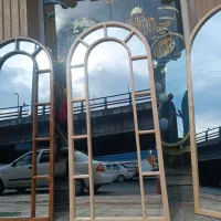 آینه قدی چوبی مدل پنجره ای|آینه|رشت, استقامت ۱|دیوار