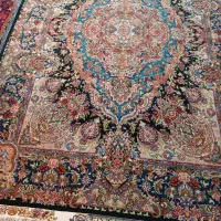 فرش۹متری۳۵رج سالاری چله نخ،حاشیه کف ابریشم