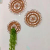 دیوارکوب حصیری