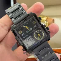 ساعت اصل ضدآب سه موتورفعال
