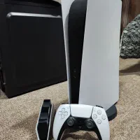 ps5 fat تک دسته فابریک با پایه شارژ