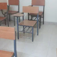 صندلی دانشجویی چوبی|مبلمان اداری|قم, باغ شازده|دیوار