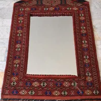 قاب آینه دست بافت|تابلو فرش|آق قلا, |دیوار