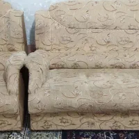 مبلمان راحتی هفت نفره کارکرده|مبلمان خانگی و میز عسلی|اهر, |دیوار