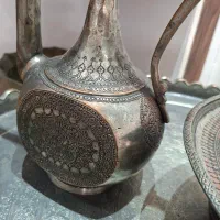 آفتابه لگن قدیمی عتیقه آنتیک کلکسیونی|کلکسیون اشیاء عتیقه|تهران, آبشار تهران (دریاچه)|دیوار