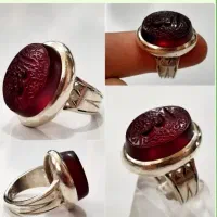 انگشتر نقره خطی فوق العاده ارزشمند