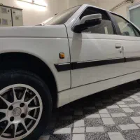 پژو پارس سال ۹۶ سفید بدون رنگ و خط|خودرو سواری و وانت|دابودشت, |دیوار