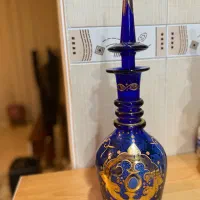 تنگ شاخدار طلاکاری شده تراشدار انتیک