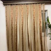 پرده ب همرا کتیبه|پرده، رانر، رومیزی|علی‌آباد کتول, |دیوار