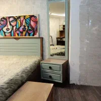 تخت خواب آرتمیس میزان کتیبه دار|تخت و سرویس خواب|اهواز, نادری|دیوار