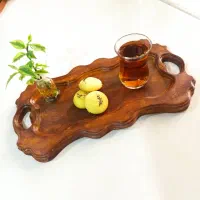 سینی سرامیکی دست ساز|ظروف سرو و پذیرایی|جم, |دیوار