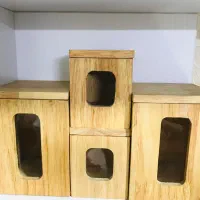 جای قند و چای و ادویه چوبی