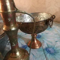 دکوری پذیرایی چینی ایتالیایی ودکوری مسی|ظروف سرو و پذیرایی|مشهد, طلاب|دیوار