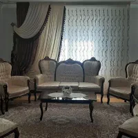 مبلمان استیل۹نفره|مبلمان خانگی و میز عسلی|کرج, بیلقان|دیوار
