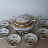 ست پذیرایی لیلی و مجنون|ظروف سرو و پذیرایی|همدان, |دیوار