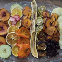 چیپس میوه و میوه خشک و سبزی خشک