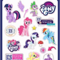 استیکر طرح دار دوست وسایلت