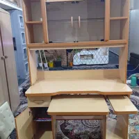 میز تحریر ( میز کامپیوتر به همراه کتابخانه)