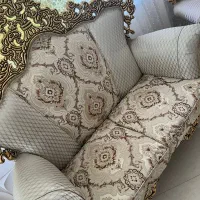 مبل ۷ نفره سلطنتی|مبلمان خانگی و میز عسلی|رشت, فلسطین|دیوار