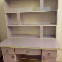 میز تحریر و کتابخانه کمد|کتابخانه، شلف، قفسه‌های دیواری|یزد, |دیوار