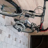 دوچرخه سایز ۲۶ سالم / لاستیک نو/کمک فنر دار|دوچرخه، اسکیت، اسکوتر|قم, باجک دو|دیوار