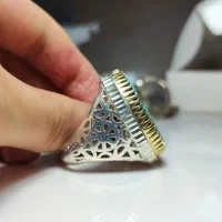 انگشتر مردانه فیروزه آبی|جواهرات|نیشابور, شهرک فرهنگیان|دیوار