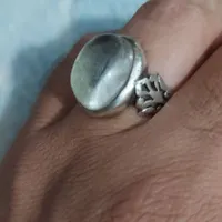 انگشتر نقره فیروزه نیشابور+دُر نجف+عقیق یمن خط|جواهرات|تهران, یافت‌آباد|دیوار