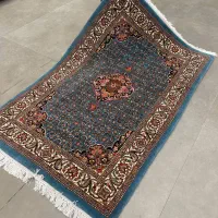 فرش دستباف (بساک) زرع نیم بیجار ۵۰ رج|فرش|مشکیندشت, |دیوار