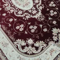 یک جفت فرش ۱۲ متری زرشکی|فرش|اصفهان, خواجو|دیوار