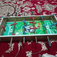 فوتبال دستی سالم 550تومان..توپ هم دارد