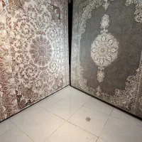 پرنیان نقره ای 1200 شانه اصلی تخفیفی|فرش|مشهد, سراب|دیوار