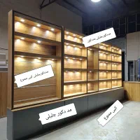 دکور ر قفسه۶۷ ویترین۶۶ پیشخوان کد۵۲ رگال۴۴