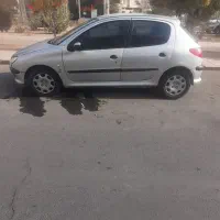 پژو ۲۰۶ تیپ ۳مدل۸۳ نقره ای سالم