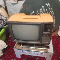 تلویزیون سیاه سفید قدیمی سالم عتیقه