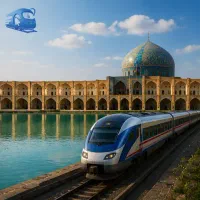 بلیط قطار مسیر اصفهان به مشهد