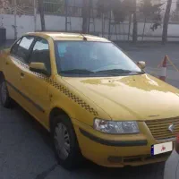 تاکسی سمند ۹۶   EF7  گردشی کرج|خودرو سواری و وانت|کرج, گلشهر|دیوار