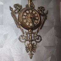 ساعت دیواری برنج