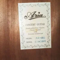 Aria AK80|گیتار، بیس، امپلیفایر|مشهد, عنصری|دیوار