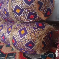 دو عدد بالشت کوچک نو و تمیز تازه دوخت شده سنتی|پشتی|بهبهان, |دیوار