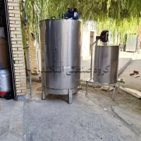 دیگ شیر جوش دستگاه پخت و پز پاتیل پروسس تانک 100