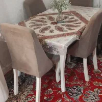 میز ناهار خوری چهار نفره|میز و صندلی غذاخوری|اهواز, کوروش|دیوار