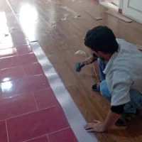 پارکت چینی 12میل درحد نو عالی|مصالح و تجهیزات ساختمان|تبریز, |دیوار