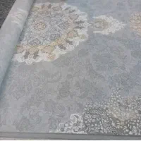 فرش نقره ای تافته ۴×۵