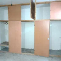 کمد دیواری چوبی