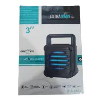 اسپیکر بلوتوثی GTS1363 با رقص نور تک به قیمت عمده|پخش‌کننده همراه|تهران, شیخ هادی|دیوار