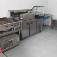 فروش لوازم فست فود عمده و تکی دست دو در حد نو