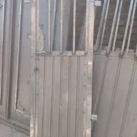 درب آهن حیاطی حیاط اهنی خانه گاراژی|مصالح و تجهیزات ساختمان|تربت جام, حافظ|دیوار