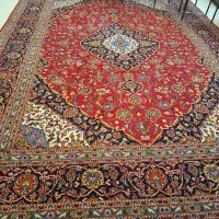 فرش ۱۲ متری کاشان قطبی دستباف