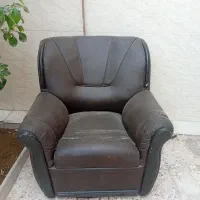 مبل چرمی هفت نفره|مبلمان خانگی و میز عسلی|بوشهر, |دیوار